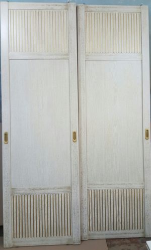 Двери для шкафа купе с фрезеровкой Батайск